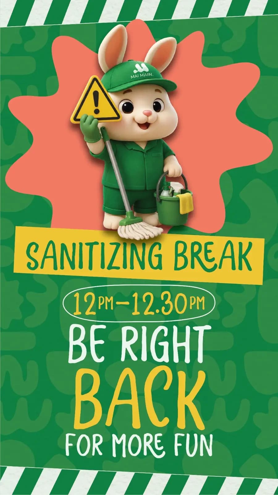 Sanitizing Break Mai Main
